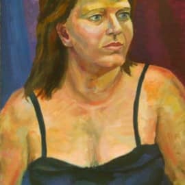 Портрет натурщицы.