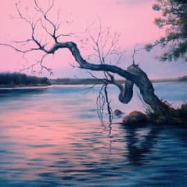 Розовый вечер