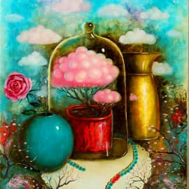 Розовое облако