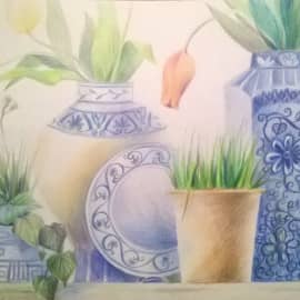 Фарфоровая композиция