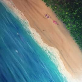 Пролетая над побережьем