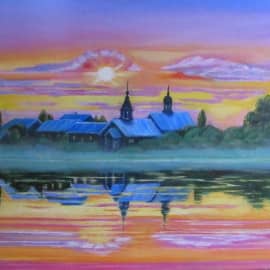 Вечер в Карелии