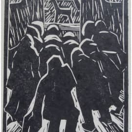 Посадка в автобус на конечной