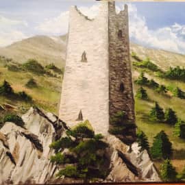 Боевая башня Вовнушки. Республика Ингушетия.