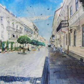 Черновцы, улица Кобылянской 