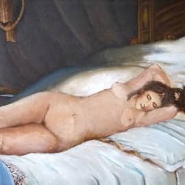 Спящая обнаженная