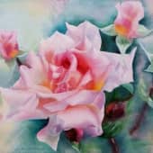 "Прекрасная роза" (2), художник Любовь Титова