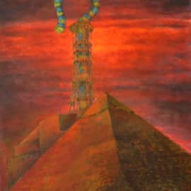 Сталкер. Зона_холст_акрил_60х80 см_2018_Кожевников_Барнаул