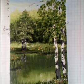 Лесное озерко