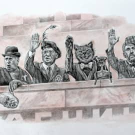 Правительство Москвы приветствует делегатов первого съезда советских безбожников