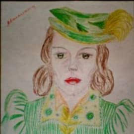 Автопортрет художницы