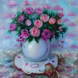 Розовый вечер