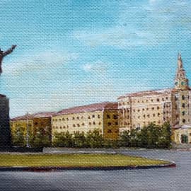 Площадь Ленина. Воронеж 80-е