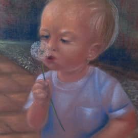 Первый одуванчик