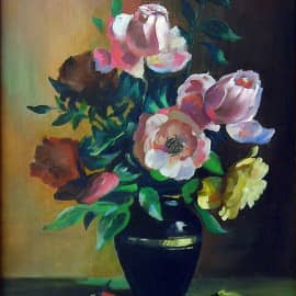 Букет. Пионы