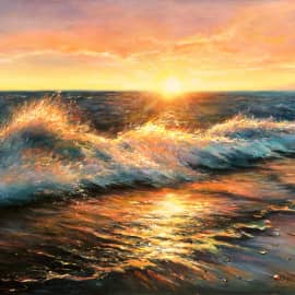 Краски вечернего моря