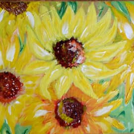 Подсолнухи