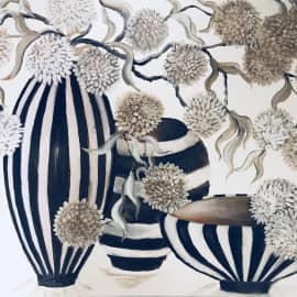 ЦВЕТЫ В ВАЗЕ