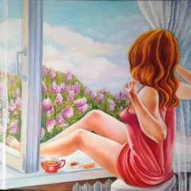 Кофе, молодость, весна...