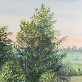 На вечерней зорьке