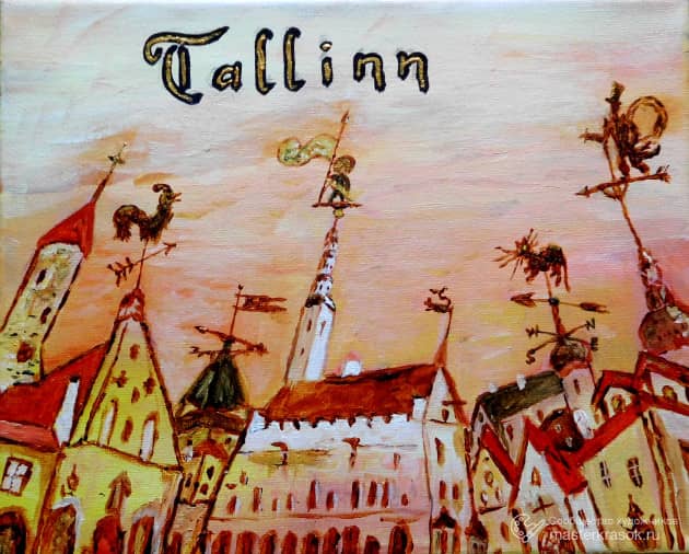 Флюгеры Старого Таллинна