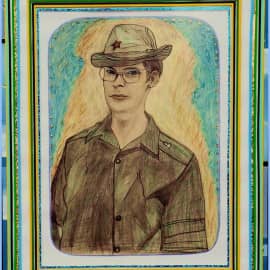 Портрет мужа в советской армии.