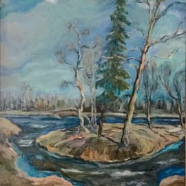 Остров Из серии  Прогулки по Царскому Селу