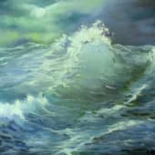 Морская волна, художник Валерий