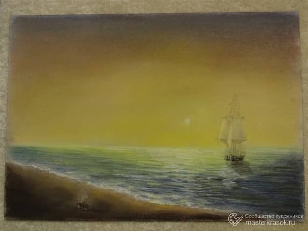 Рассвет на море... (по мотивам картин И. Айвазовского)