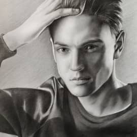 Портрет музыканта Андрея Леницкого