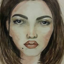 Портрет акварелью, сюжет 5