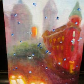 Дождь в городе