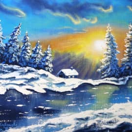 И солнце зимнее взошло...