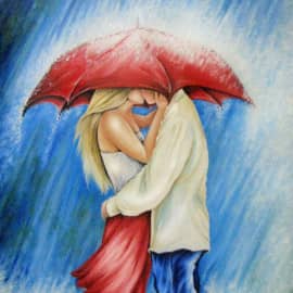 Двое под зонтом