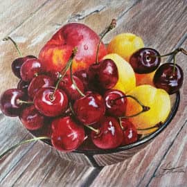 "Черешня с фруктами"