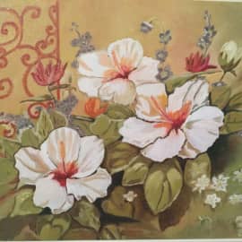 Картина "Гибискус" 