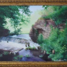 Порожик на речке.