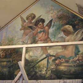 Роспись стены