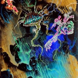 В глубинах экзопланеты.