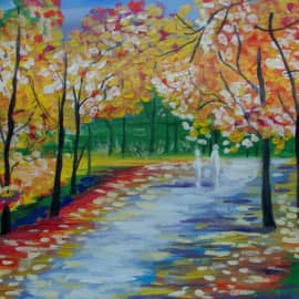 Осенний пейзаж.