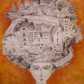 Фантастический город.