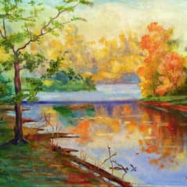 У озера (вольная копия)