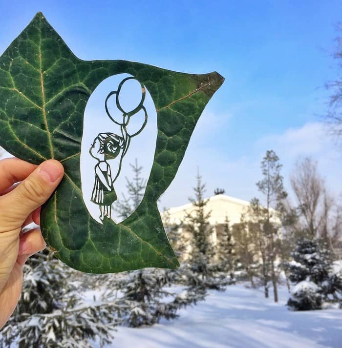 Резьба по листьям. Leaf Art от испанского художника Лоренцо Дюрана (Lorenzo Duran)