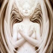 Эзотерическая рисованная скульптура Эндрю Гонсалеса