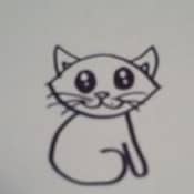 Как нарисовать кота карандашом