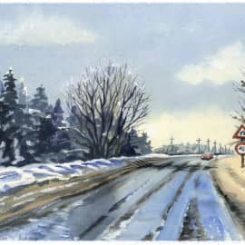 Дорога на Кумысную поляну