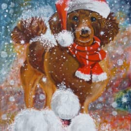 "Пудель" Символ Нового 2017 года