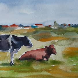 Деревенский пейзаж