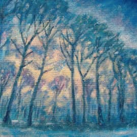 Синие деревья