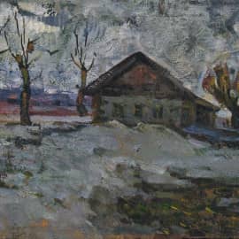 Пасмурный зимний день